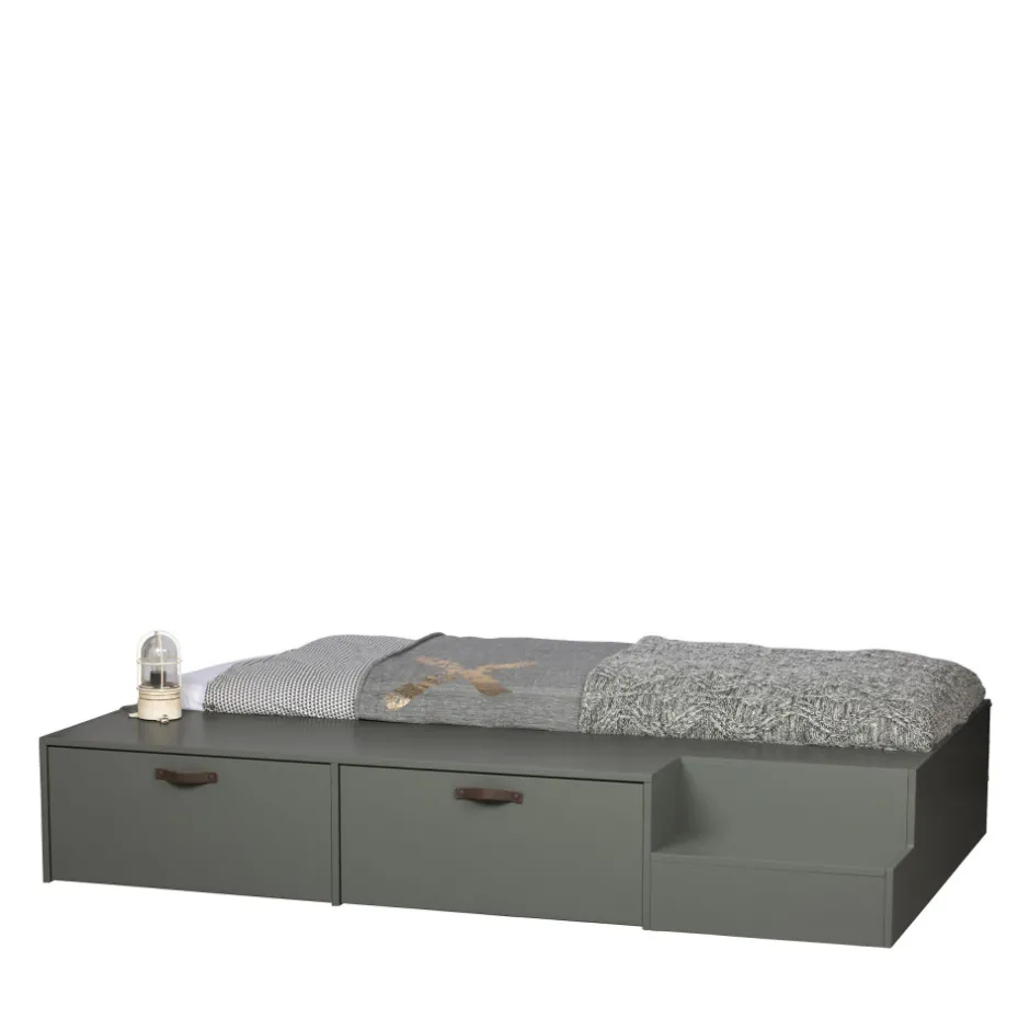 Outlet Vtwonen STAGE Lit avec multiples rangements en bois