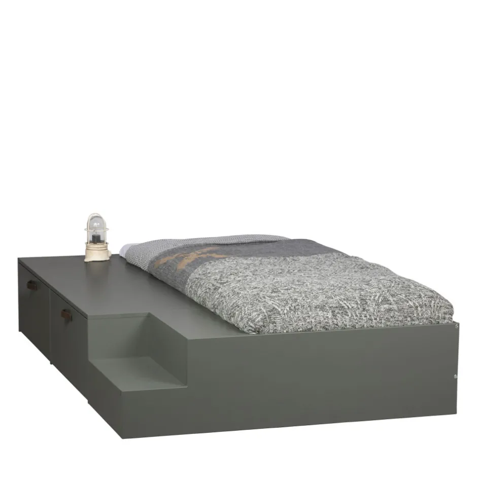 Outlet Vtwonen STAGE Lit avec multiples rangements en bois