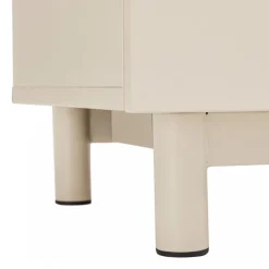 Hot Drawer STANLEY Buffet 3 portes en bois et métal L160cm