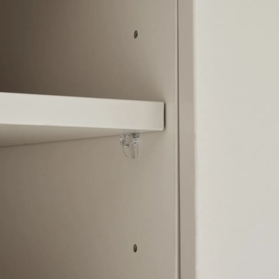 Outlet Drawer STANLEY Meuble TV 2 portes en bois et métal L160cm