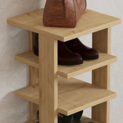 Outlet Drawer STATE Étagère à chaussures en bois H110cm