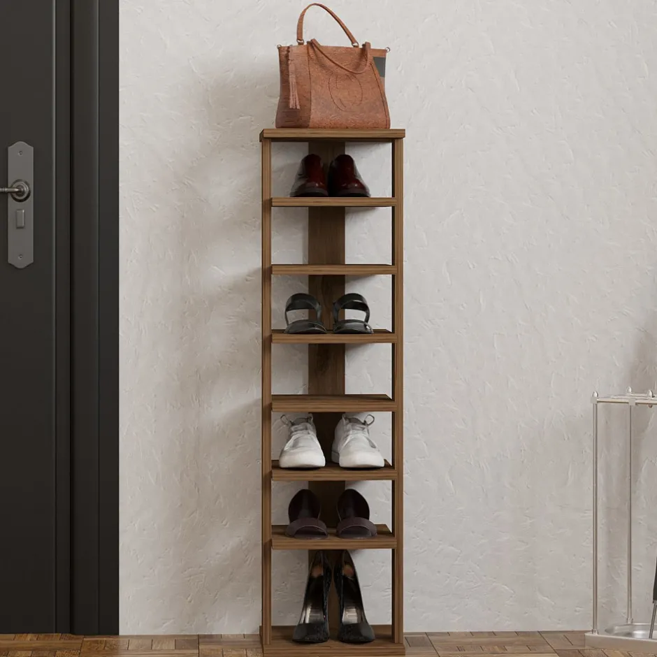 Outlet Drawer STATE Étagère à chaussures en bois H110cm
