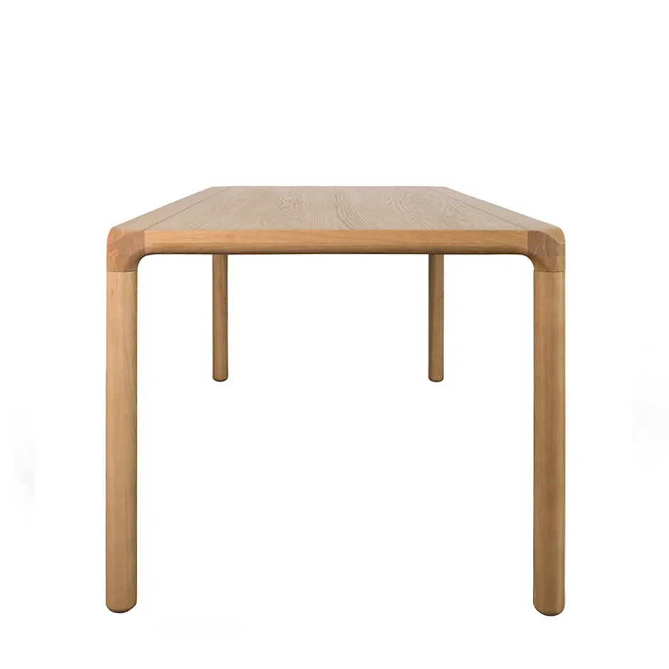 Sale Zuiver STORM Table à manger 8 personnes aux bords arrondis en bois