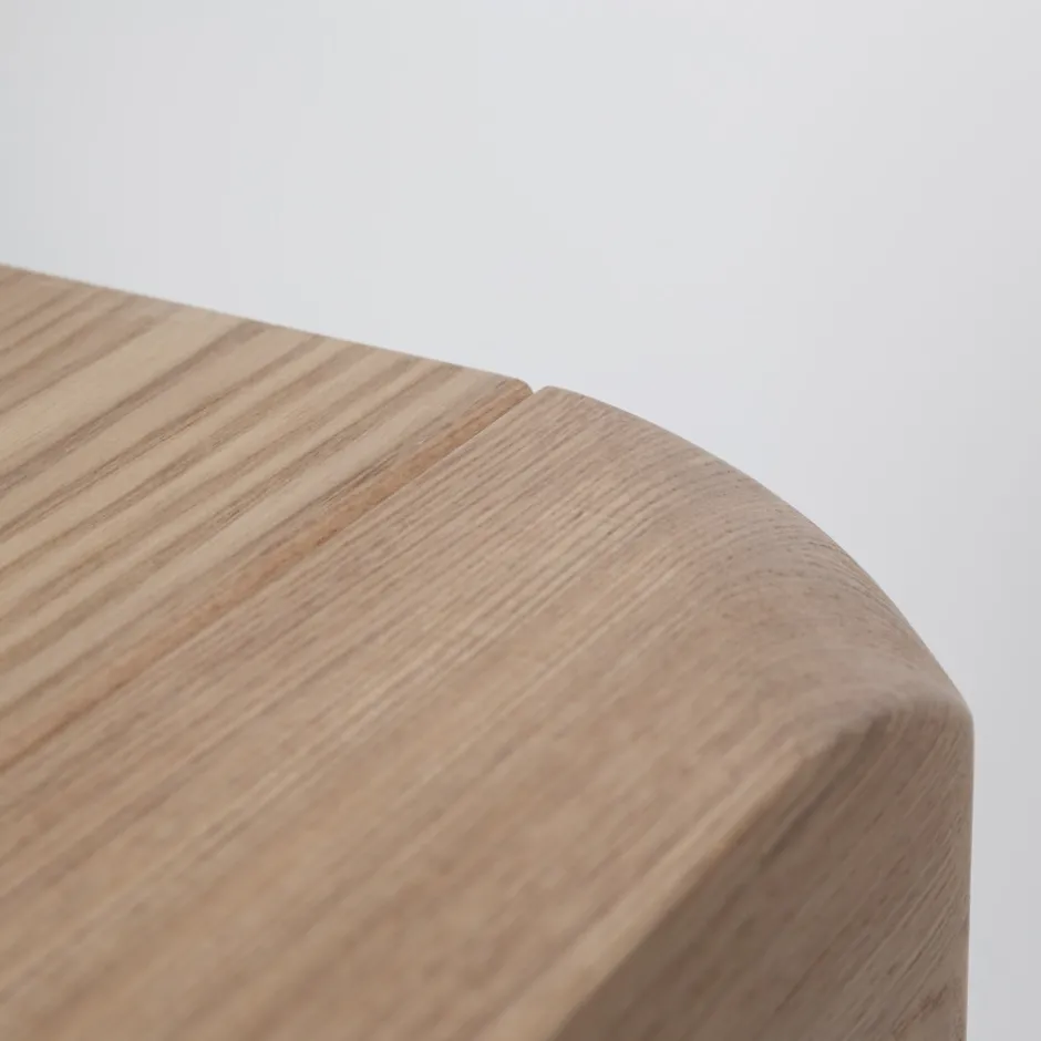 Sale Zuiver STORM Table à manger 8 personnes aux bords arrondis en bois