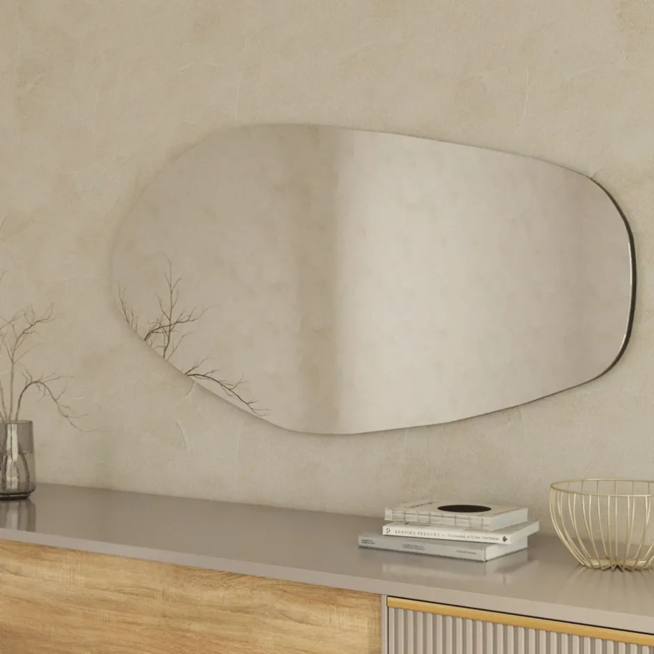 Discount Drawer SUNLEAF Miroir de forme organique 60x120cm