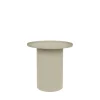 No name SVERRE Table d'appoint ronde en métal ø45,5cm