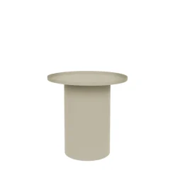 No name SVERRE Table d'appoint ronde en métal ø45,5cm