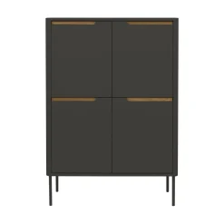 Discount Tenzo SWITCH Buffet haut en bois 4 portes H128cm
