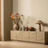 Outlet Woood TEO Meuble TV 5 portes en bois L180cm
