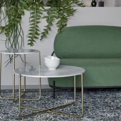 Outlet No name TIMPA Table basse en marbre ø70cm