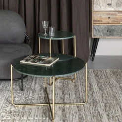 Outlet No name TIMPA Table basse en marbre ø70cm