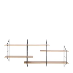 Hot No name TOCRO Etagère murale en bois et métal L191cm