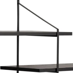 Hot No name TOCRO Etagère murale en bois et métal L191cm