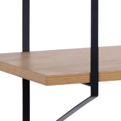 Hot No name TOCRO Etagère murale en bois et métal L191cm