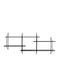 Hot No name TOCRO Etagère murale en bois et métal L191cm