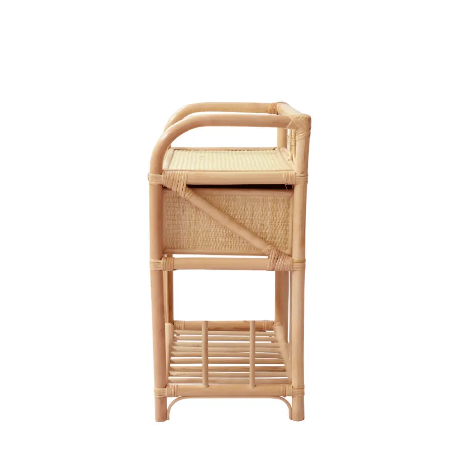 Discount Drawer TONDANO Table de chevet en rotin