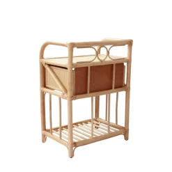 Discount Drawer TONDANO Table de chevet en rotin