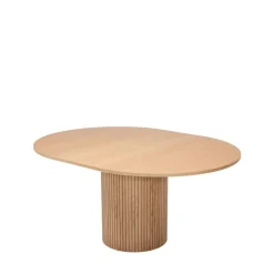 Hot Woodman TOSCANA Table à manger extensible 4 à 6 personnes en bois ø120-160x120cm