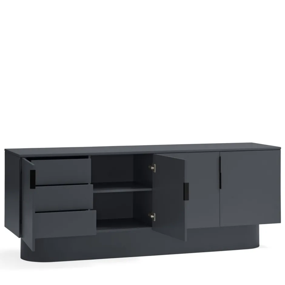 Best Teulat TOTEM Buffet 4 portes en bois L200cm