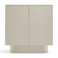 Best Teulat TOTEM Buffet haut 2 portes en bois L100 cm