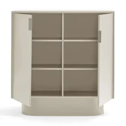 Best Teulat TOTEM Buffet haut 2 portes en bois L100 cm
