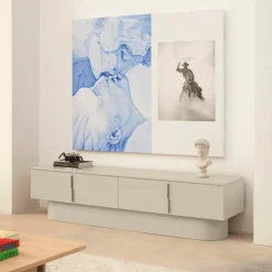 Discount Teulat TOTEM Meuble TV 4 portes en bois L200 cm
