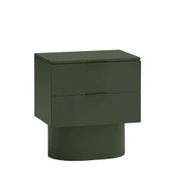 Sale Teulat TOTEM Table de chevet 2 tiroirs en bois