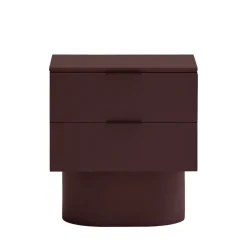Sale Teulat TOTEM Table de chevet 2 tiroirs en bois