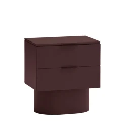 Sale Teulat TOTEM Table de chevet 2 tiroirs en bois