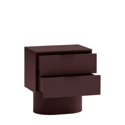 Sale Teulat TOTEM Table de chevet 2 tiroirs en bois