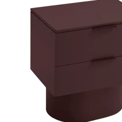 Sale Teulat TOTEM Table de chevet 2 tiroirs en bois