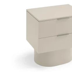 Sale Teulat TOTEM Table de chevet 2 tiroirs en bois