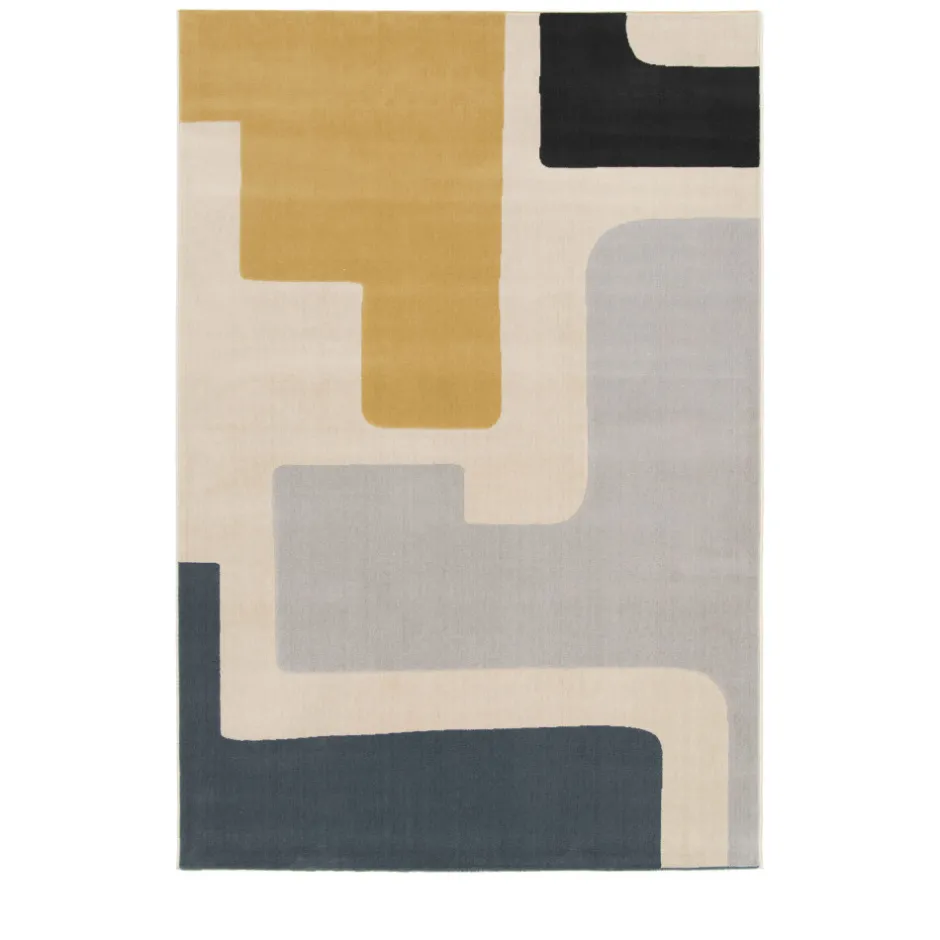 Best Drawer TUMA Tapis contemporain à motif géométrique