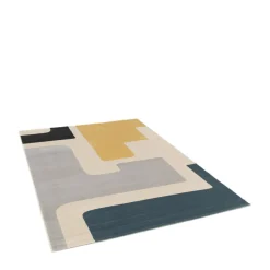 Best Drawer TUMA Tapis contemporain à motif géométrique