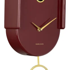 Discount Karlsson TWEET Horloge murale en métal avec coucou