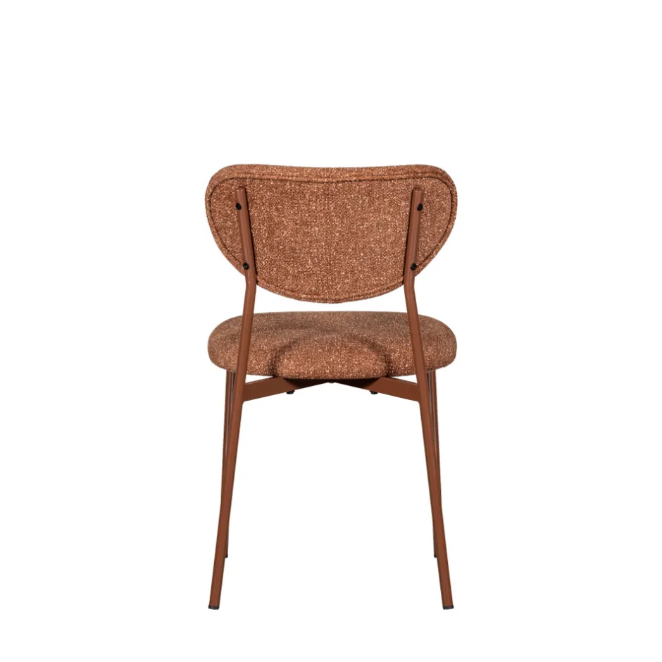 Hot Woood VALOR Lot de 2 chaises en tissu et métal