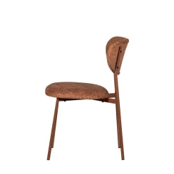 Hot Woood VALOR Lot de 2 chaises en tissu et métal