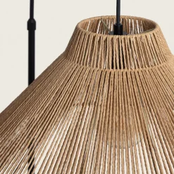 Sale Drawer VANO Lampadaire en métal avec abat-jour en corde H155cm