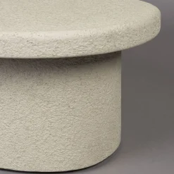 Discount Dutchbone VEDA Table basse organique en bois finition marbre recyclé