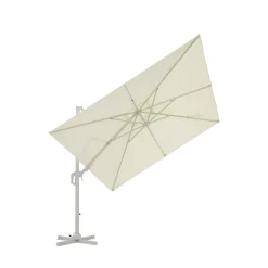 Best Drawer VEYA Parasol carré déporté en aluminium 3x3m