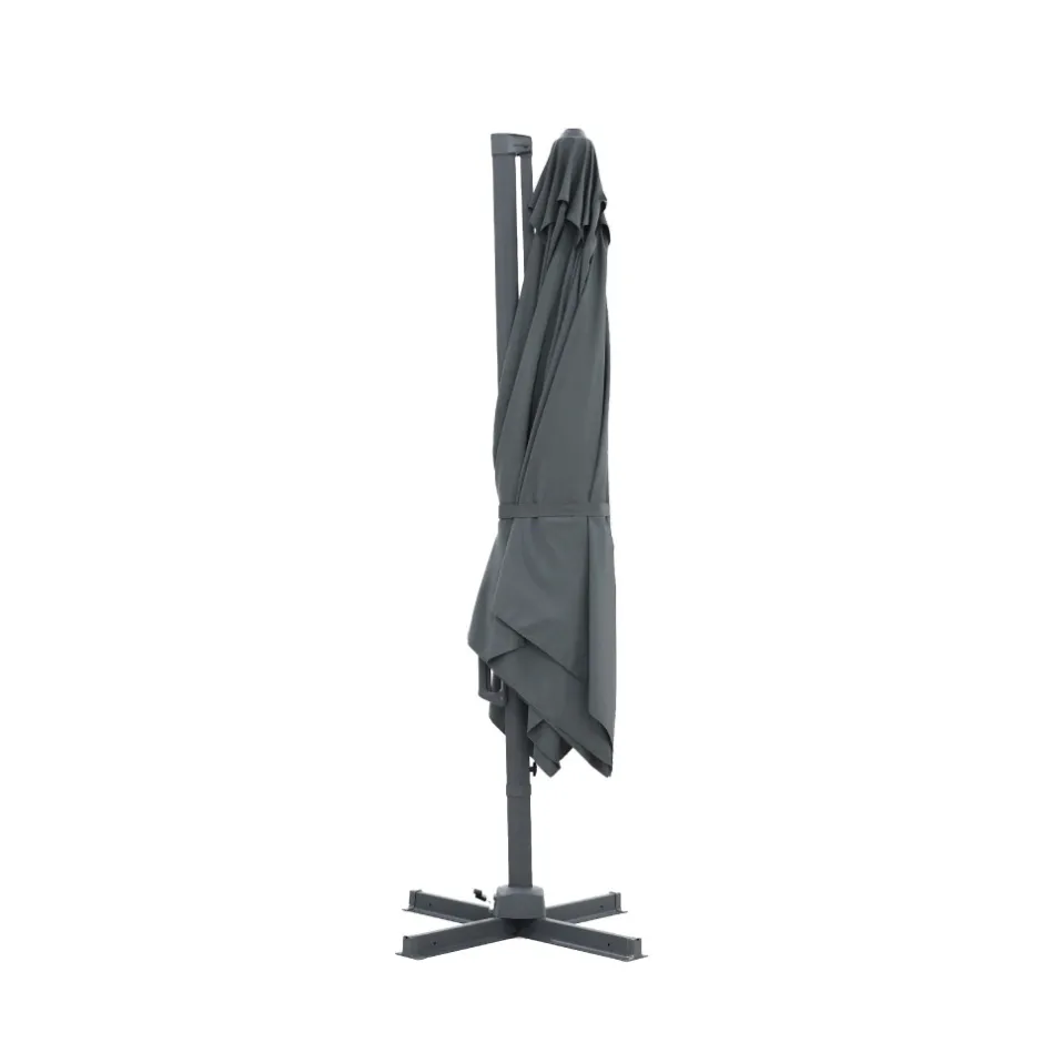 Best Drawer VEYA Parasol carré déporté en aluminium 3x3m