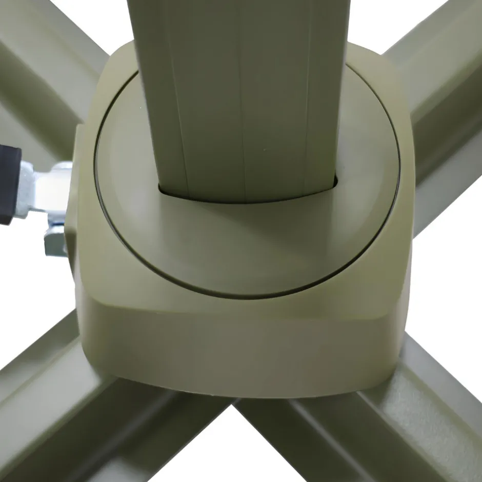 Best Drawer VEYA Parasol carré déporté en aluminium 3x3m