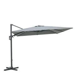 Best Drawer VEYA Parasol carré déporté en aluminium 3x3m