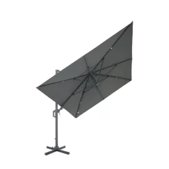 Best Drawer VEYA Parasol rectangulaire déporté en aluminium 3x4m