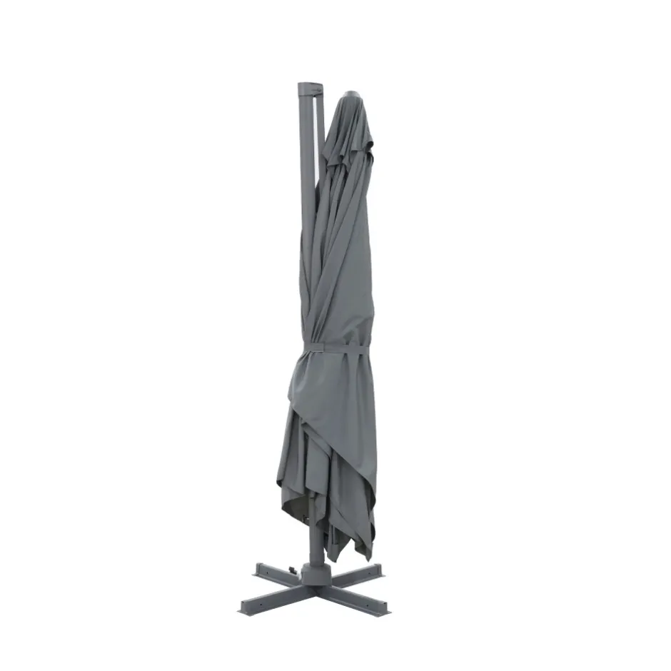 Best Drawer VEYA Parasol rectangulaire déporté en aluminium 3x4m