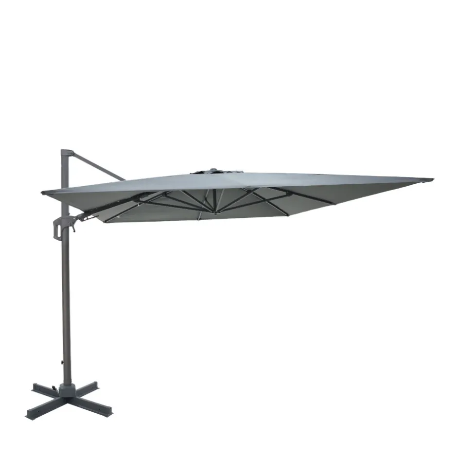 Best Drawer VEYA Parasol rectangulaire déporté en aluminium 3x4m
