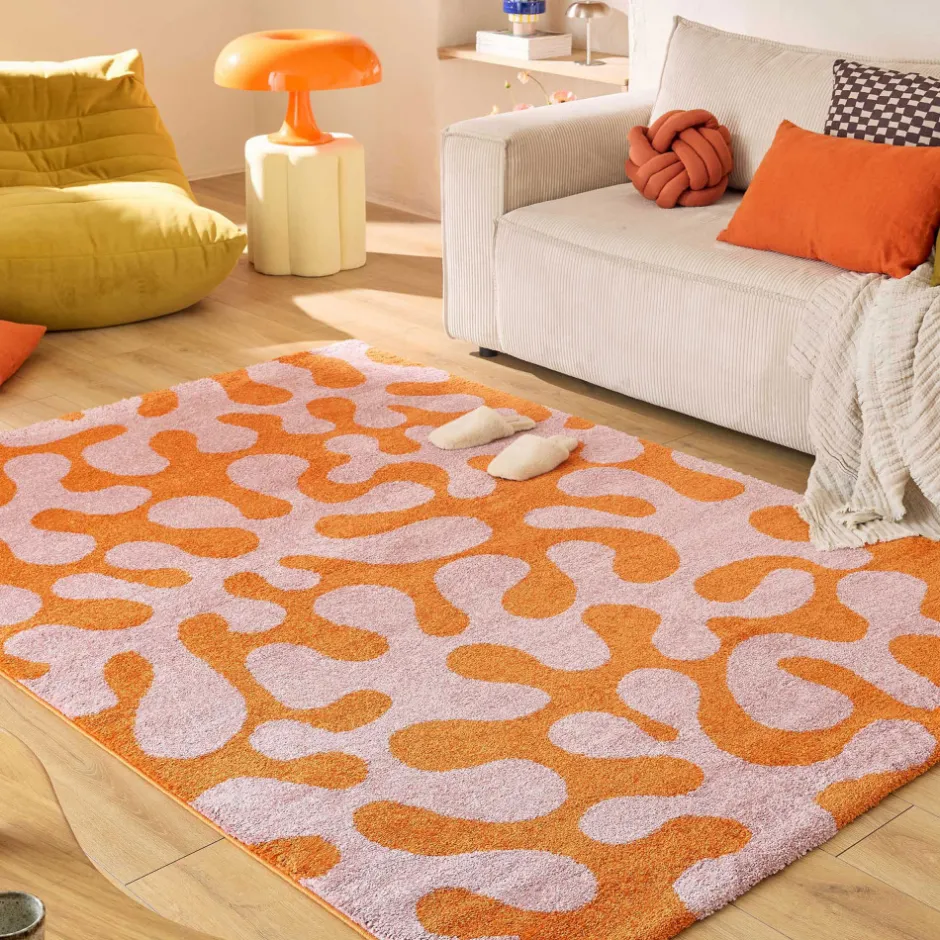 Best Drawer VIBE Tapis vintage à motif abstrait