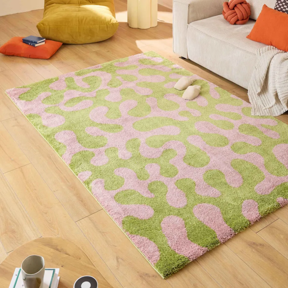 Discount Drawer VIBE Tapis vintage à motif abstrait