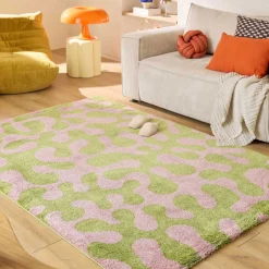 Discount Drawer VIBE Tapis vintage à motif abstrait