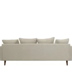Sale Drawer VILLABON Canapé convertible 4 places en tissu pieds bois foncé